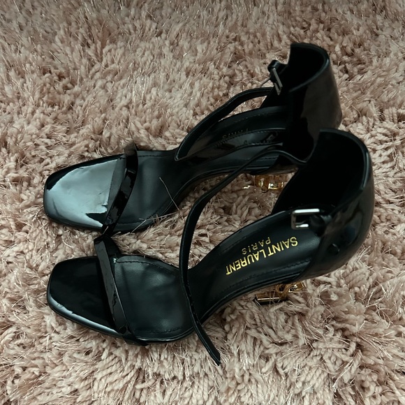 Saint Laurent Patent Leather Opyum Ysl Heels Pump Women's - Picture 4 of 7